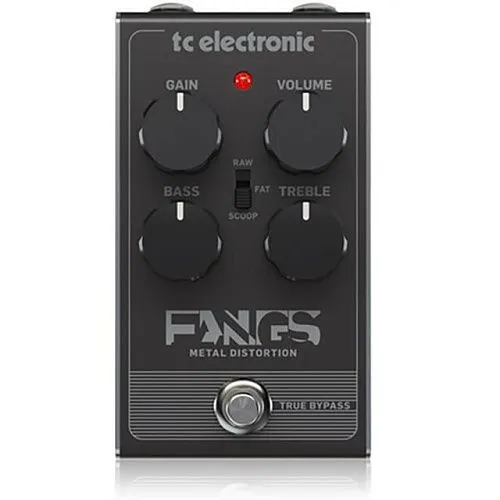 TC Electronic Fangs Metal Distortion Гитарная педаль эффектов.