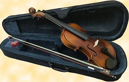 Hans Klein HKV-4 HP 4/4 Скрипка в комплекте: кейс, смычок, канифоль.