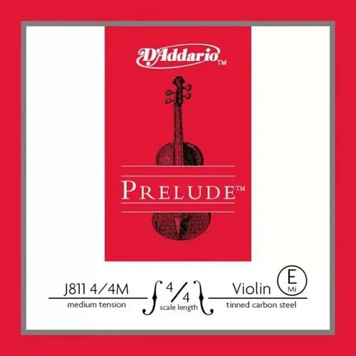 D'Addario J811-4/4M Prelude Отдельная струна E/МИ для скрипки.