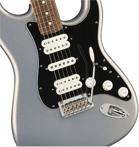 Fender Player Stratocaster HSH PF Silver Электрогитара.