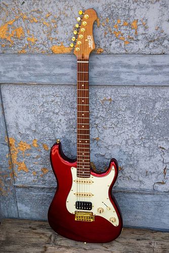 JET JS-480 WR G Электрогитара, Stratocaster.