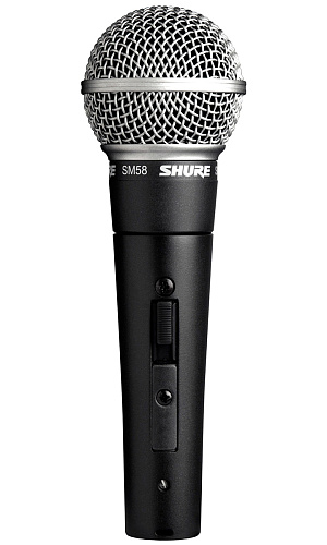 Shure SM58SE Вокальный динамический микрофон.