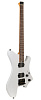 EART GW2 Stealth Arctic White Электрогитара безголовая (headless).-1