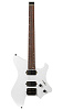 EART GW2 Stealth Arctic White Электрогитара безголовая (headless).-0